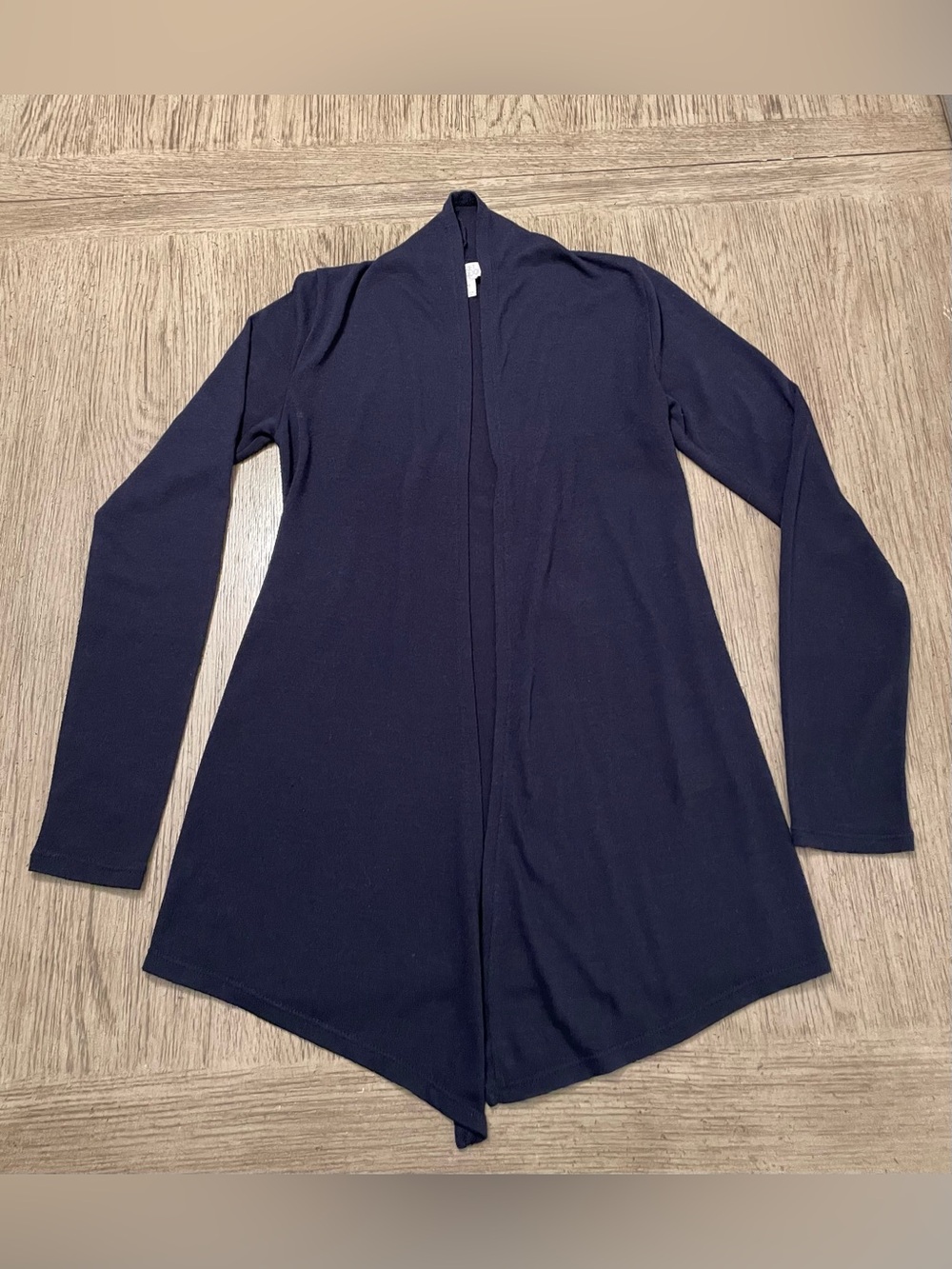 Market & Spruce cardigan, dark blue, lightweight, XS.